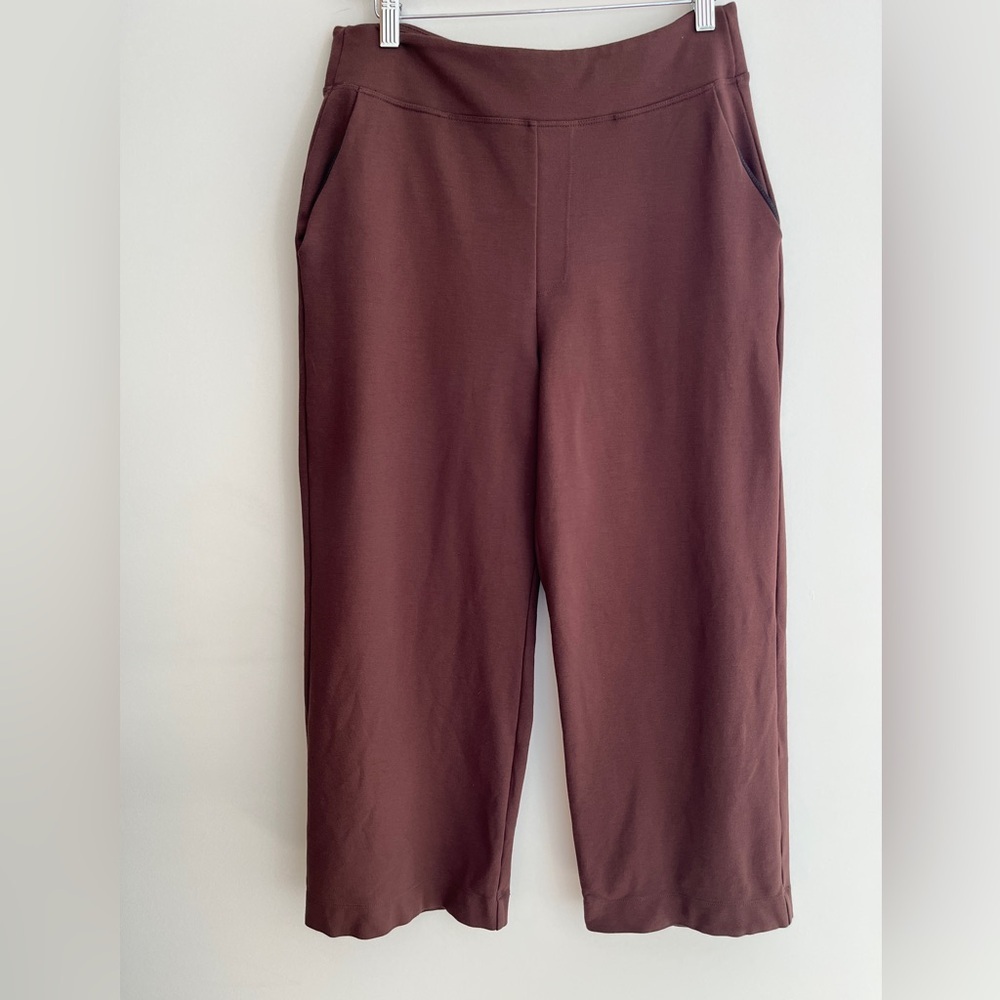 FIG Kilburn Pants Cropped High Waist Stretch Travel Casual Versatile Made Canada